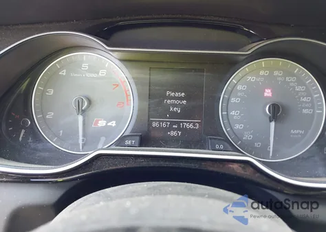 2013 Audi S4 3.0T Premium Plus z USA, uszkodzony, nr VIN WAUDGAFL3DA202655